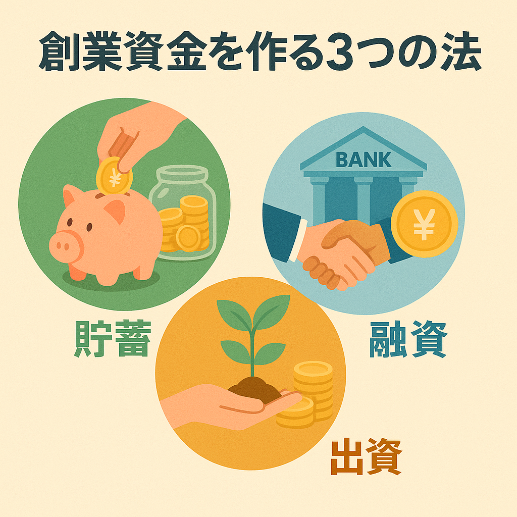 種銭の作り方(創業資金の作り方)